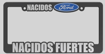 Nacidos 🔵 Nacidos Fuertes Portaplacas