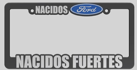 Nacidos 🔵 Nacidos Fuertes Portaplacas